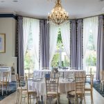 The Spa Hotel country house wedding breakfast room chandelier tunbridge wells 8