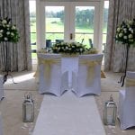 Ceremony set-up