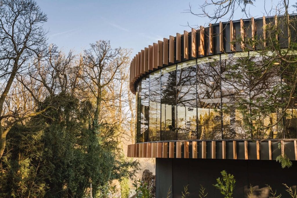 Fairy Hill Wedding Venue Glass Paneled Front