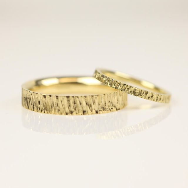 Bespoke matching wedding bands