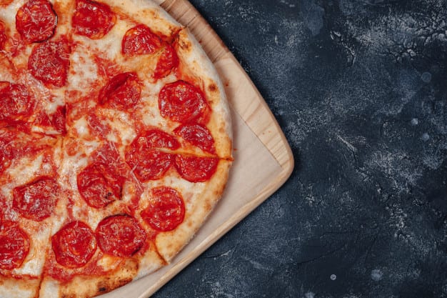 a takeaway pizza for a virtual hen do - for better for worse