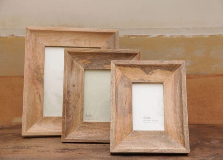 5th Anniversary gifts wood frame