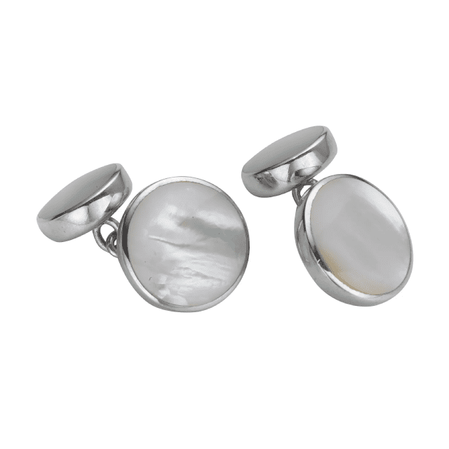 Pearl cufflinks