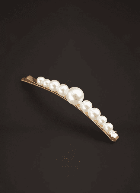 Pearl hair clip