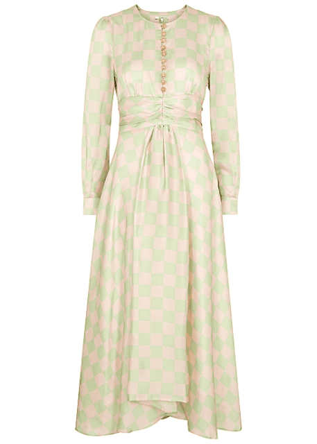 Silk designer dress