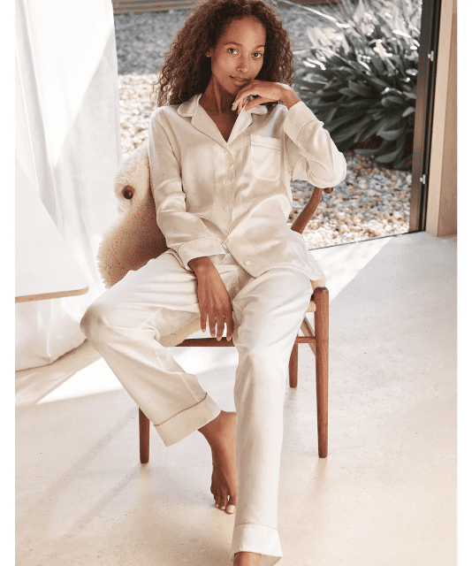 Silk pyjamas