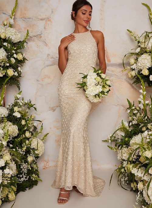 Coloured wedding dresses