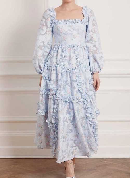 Coloured wedding dresses