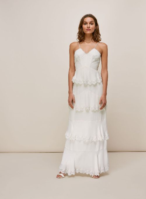 Coloured wedding dresses