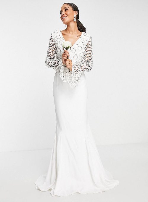 Coloured wedding dresses