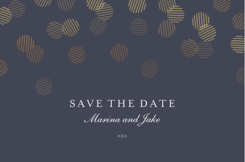 15. Rosemood foil stamped save the date