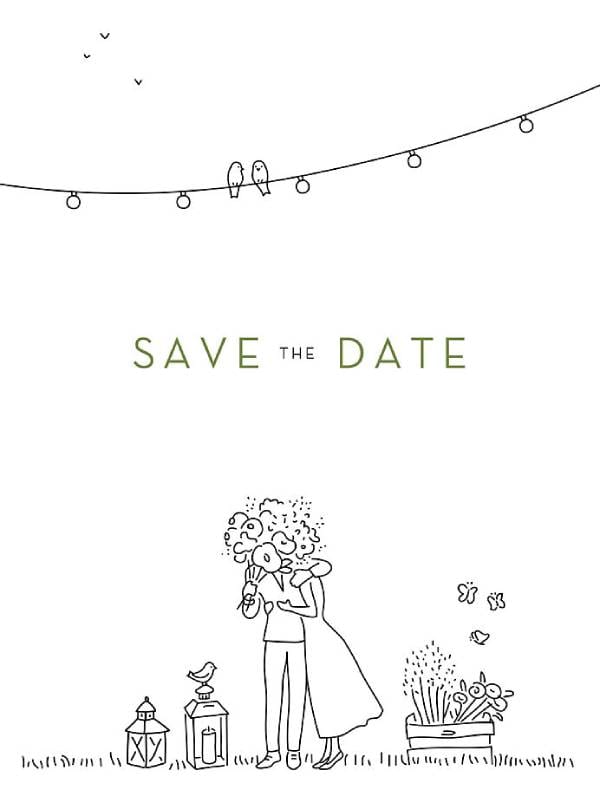 Wedding Save The Date Card Ideas