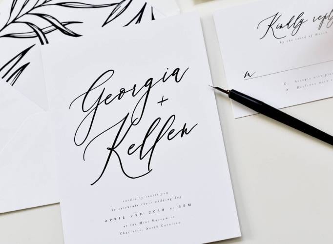 DIY Wedding Invitations