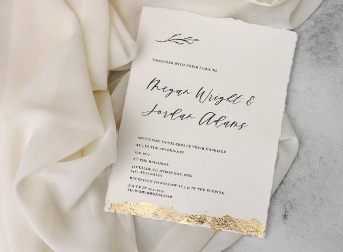 DIY Wedding Invitations