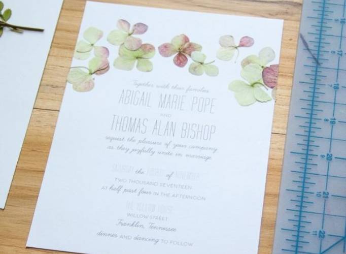 DIY Wedding Invitations