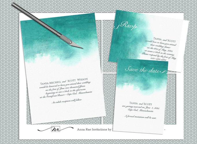 DIY Wedding Invitations
