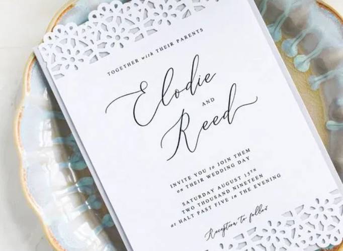 DIY Wedding Invitations