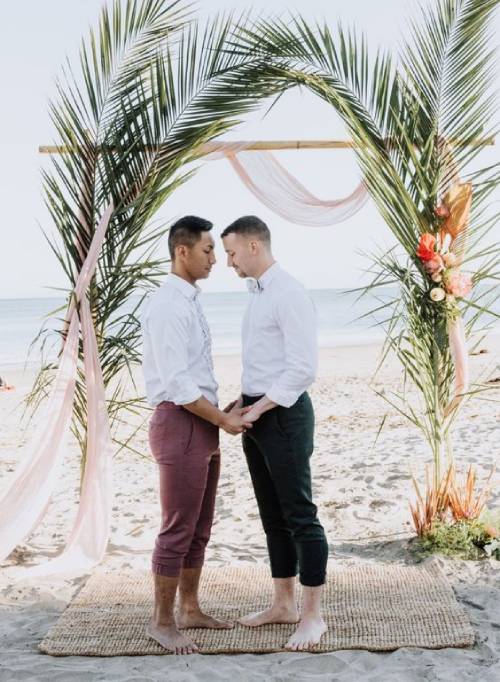 Same Sex Wedding Outfits