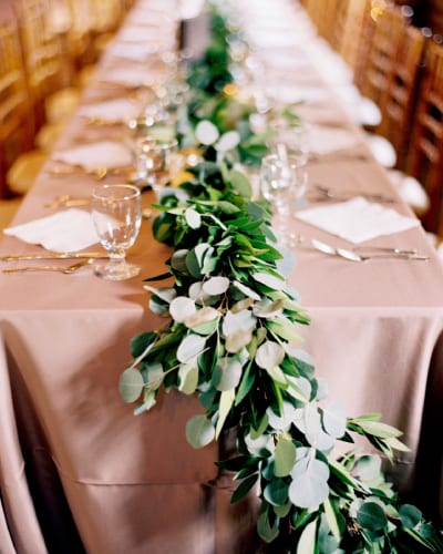 Budget Wedding Centrepieces