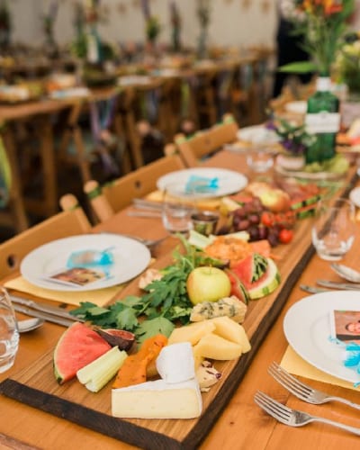 Budget Wedding Centrepieces