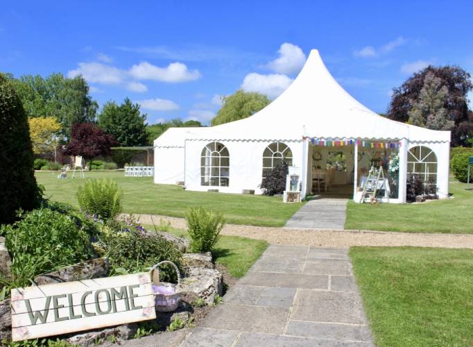 The Orangery Suite Marquee Wedding Venue