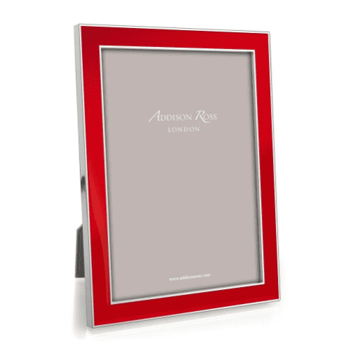 3. Red photo frame