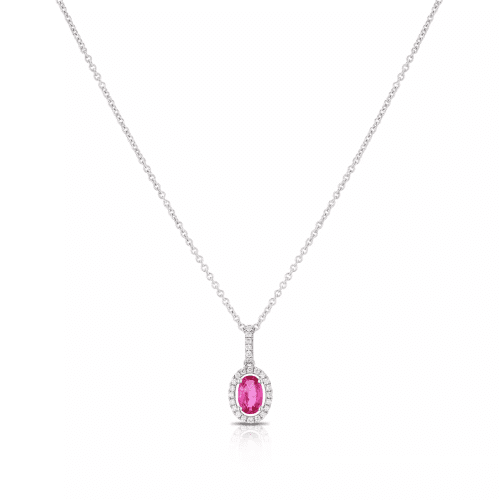 9. Ruby necklace