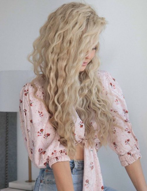 Crimped
