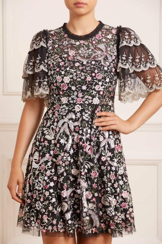 navy blue dress for baby girl Our Favorite Winter Wedding Guest Dresses main image 0