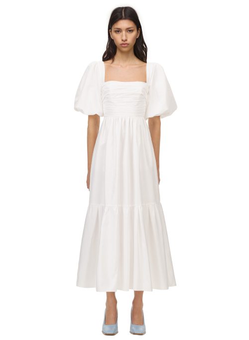 White Taffeta – Self Portrait