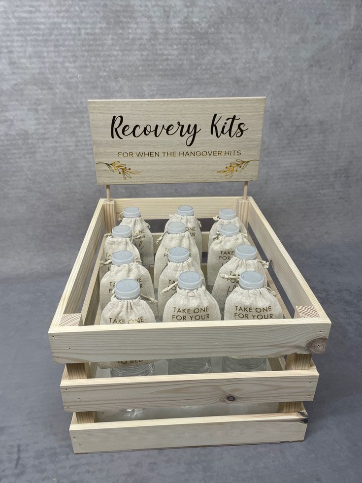 wedding recovery kit
