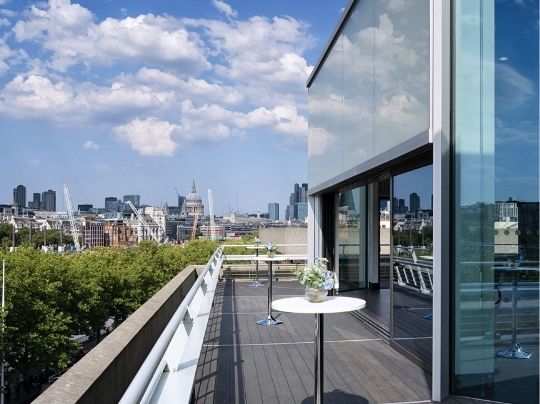 the deck