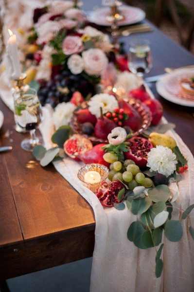 18 fruit wedding decor