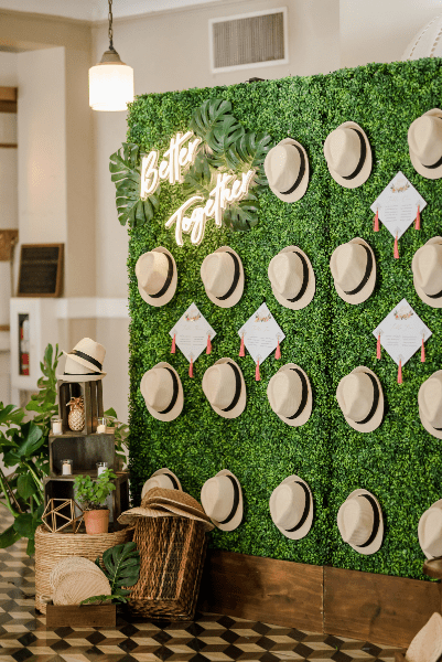 21 hat wall credit AMANDA ZABROCKI PHOTOGRAPHY