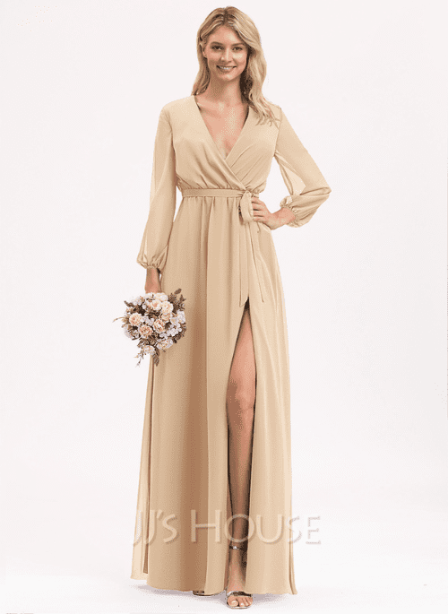 Elegant Champagne Bridesmaid Dresses for Every Wedding