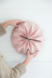 origami clock cropped