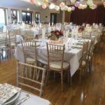 Hall laid out for wedding.JPG