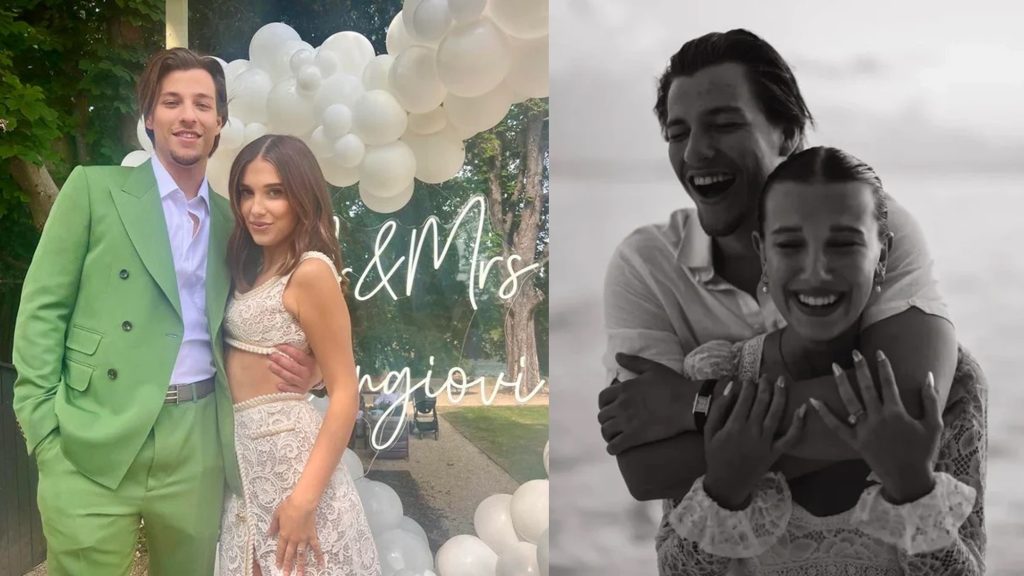 millie bobby brown wedding
