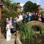 Marden Park mansion gardens wedding reception, Surrey