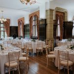 Wilson Room wedding dinner at Marden Park mansion, Woldingham, Surrey