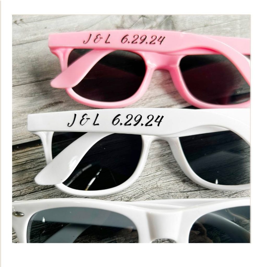 sunglasses wedding favour
