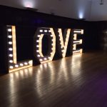 Love letters wedding first dance in Goddard room, Marden Park Surrey