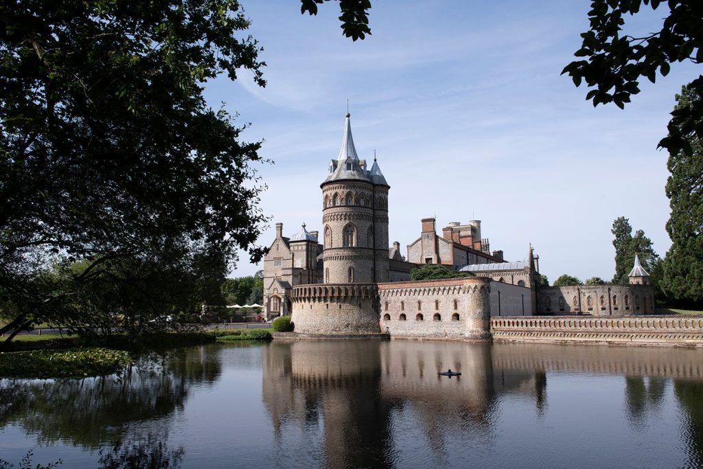 Towers-over-lake