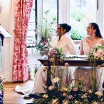 Civil wedding ceremony at Marden Park mansion, Woldingham, Surrey