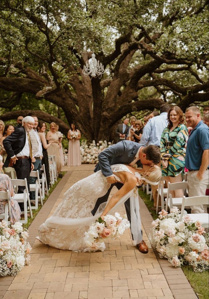 dipped bride & groom