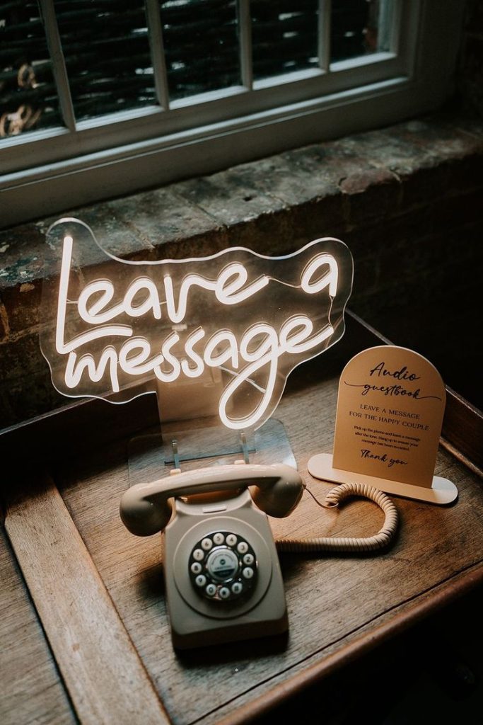 audio guestbook