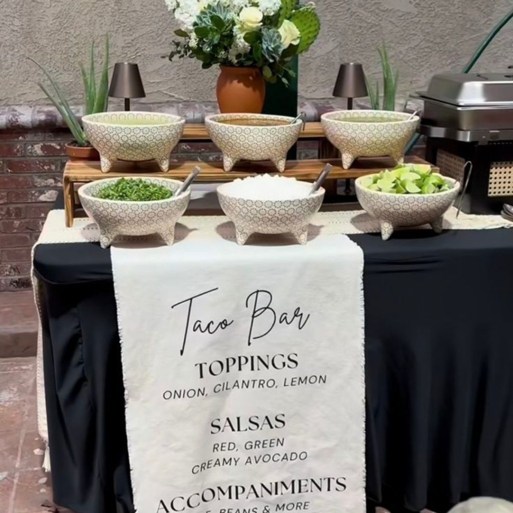 wedding food