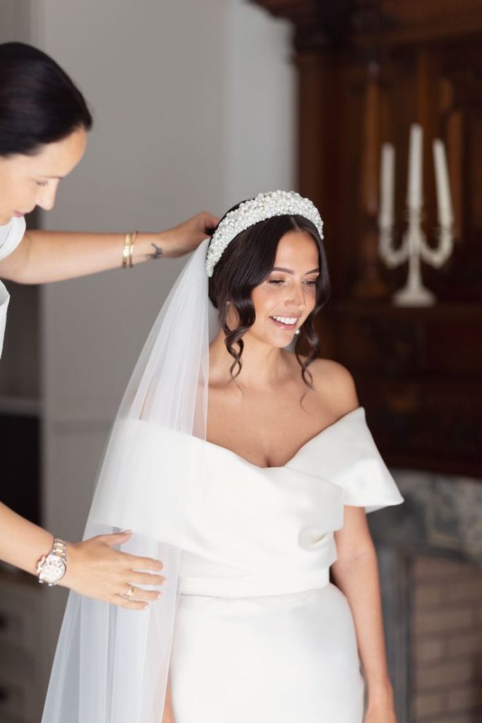 Bride with tiara