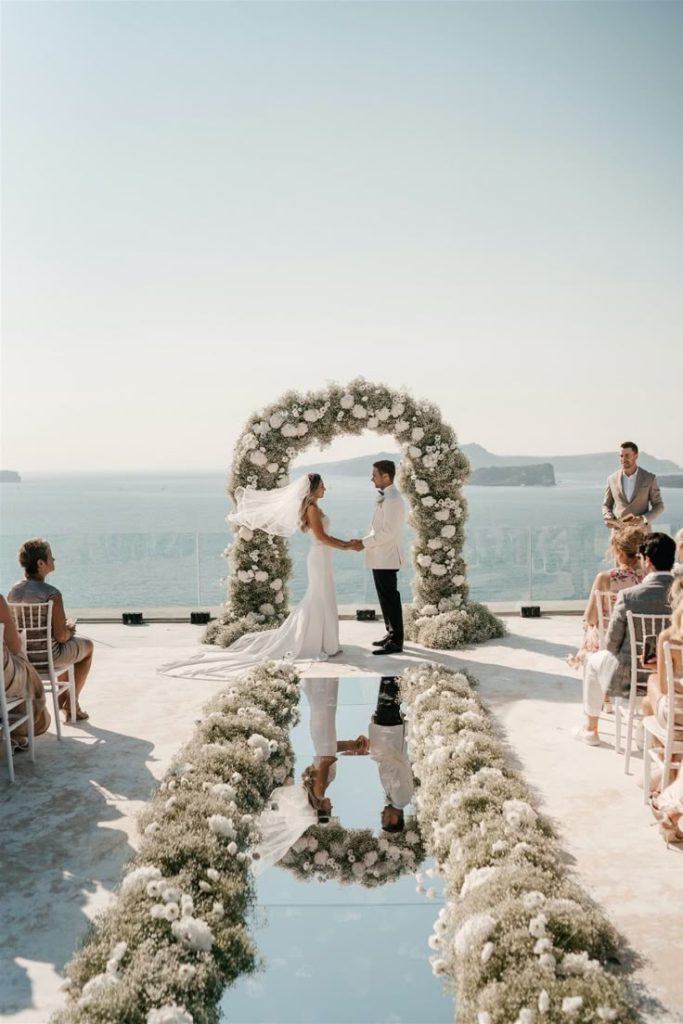 Destination wedding abroad