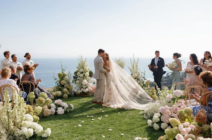 Colourful wedding ceremony